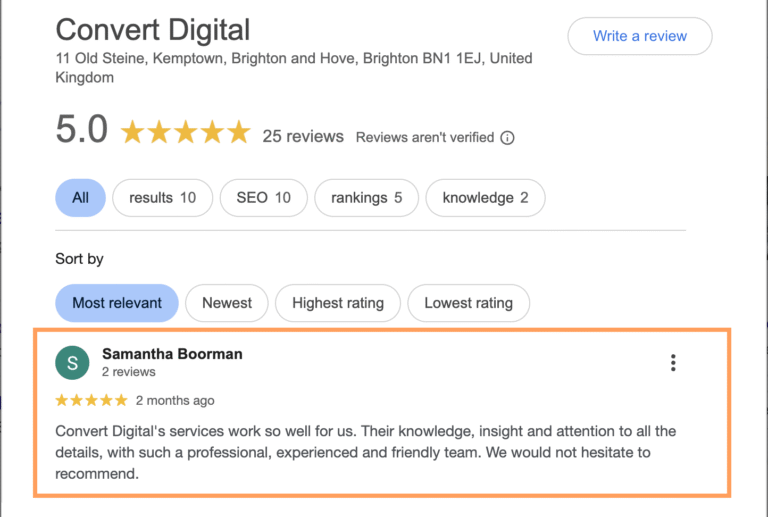 Another Happy Client