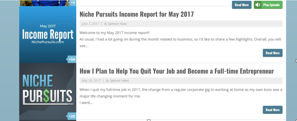 Monthly income reports for link building