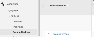 Finding Google Penguin Update in Analytics